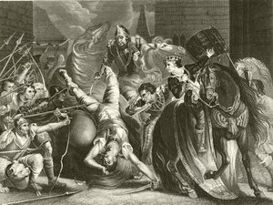 A morte de Wat Tyler de James Northcote