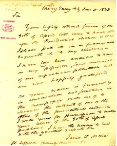 Agradeço sua resposta em 30 de abril, que pretende enquadrar e economizar para seus filhos. (2 páginas) de James O. Morse