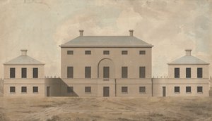 Shrubland Hall, Suffolk: Elevação