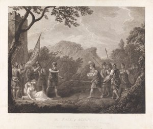 A Queda de Aganecca, 1783 de James Parker