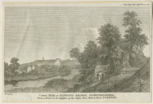 Mayfield - Ponte Suspensa: gravura, nº [c 1796] de James Peller Malcolm