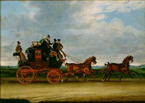 O Dover para o London Mail de James Pollard