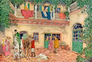 The Haunted House, Nova Orleans, Louisiana, EUA, século XVIII 1921.