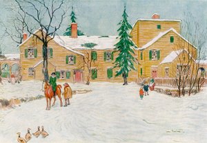 Mansão Wentworth, New Hampshire, EUA, século XVIII 1921.