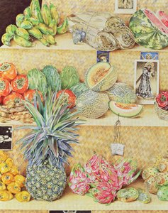 Barraca de frutas, La Laguinilla, 1998