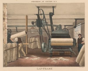 Progresso do algodão, # 3: Lap-frame de James Richard Barfoot