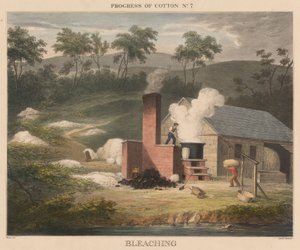 Progresso do algodão, #7: Branqueamento de James Richard Barfoot