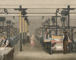 Tecelagem, Progress of Cotton No. 10, pub. 1840