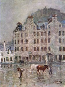 White Hart Inn, Grassmarket de James Riddel