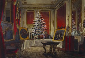 Árvore de Natal da rainha Victorias, 1850