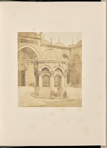 [Fonte de ablução no pátio da Mesquita Nova]. de James Robertson