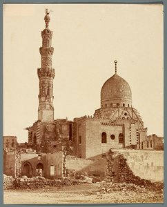 Egito. Cairo. Complexo funerário do sultão Qaitbay (1472-1474) de James Robertson