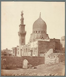 Egipto. Cairo. Complexo religioso funerário do emir mameluco Kani Bey Ar-Rammah (1503) de James Robertson