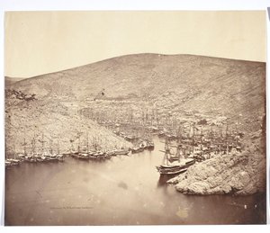 «Entrada no porto de Balaclava» de James Robertson