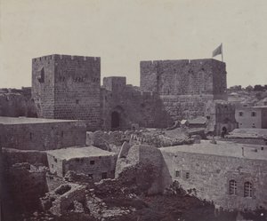 Jerusalém - Seção da Cidade Velha de James Robertson