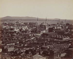 Panorama de Constantinopla, 1857 (foto) de James Robertson