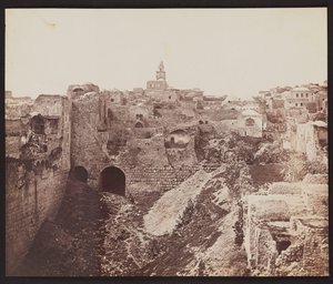 Tanque de Betesda. Jerusalém [Jerusalém. Tanque de Betesda] de James Robertson