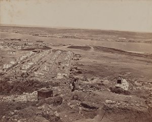 Restos de edifícios de pedra de James Robertson