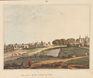  As ruínas da vila de Ligny , 1815 de James Rouse