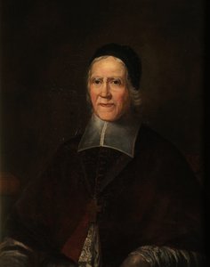 Bonaventura Giffard, presidente do Magdalen College, 1887 de James Russell