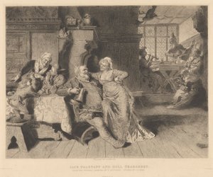 Jack Falstaff e Doll Tearsheet de James S. King