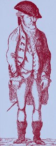 John Wilkes - da caricatura de James Sayers