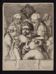 Pandemônio: sátira à instabilidade política na Grã-Bretanha após a queda da Coalizão Fox-North e sua substituição pelo governo de William Pitt, o Jovem, 1784