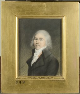Charles Maurice de Talleyrand-Perigord (pastel sobre papel)