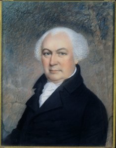 Retrato de Gouverneur Morris (1752-1816) (óleo sobre tela) de James Sharples