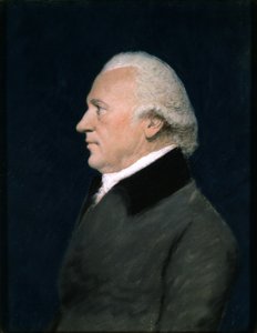 Sir William Herschel, c.1805 (pastel em papel cinza) de James Sharples