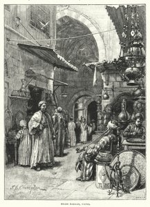Brass Bazaar, Cairo (gravura)