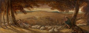 Pastagem nocturna de James Smetham