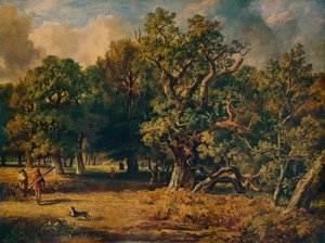 Floresta de Windsor, c1835