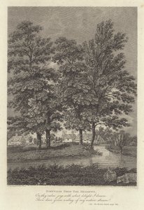 Robert Bloomfield, poeta: Fakenham from the Meadows (gravura)