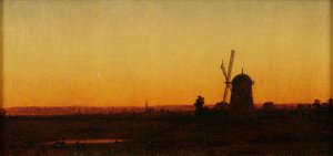 Crepúsculo (petróleo) de James Suydam