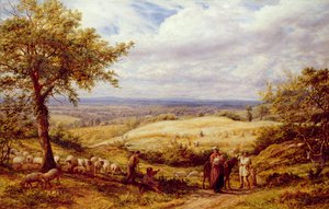 The Wayfarers, c.1872 (óleo sobre tela)