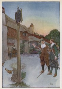 Ilustração para The Compleat Angler de Izaak Walton