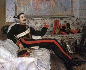 Capitão Frederick Gustavus Burnaby de James Tissot