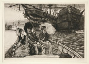 Meu coração descansa entre os dois de James Tissot