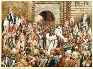 Jesus levantando o filho da viúva em Naim, c1890