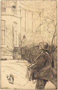 O Moedor de Órgãos, 1878. de James Tissot
