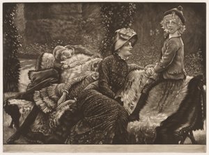 O banco do jardim de James Tissot