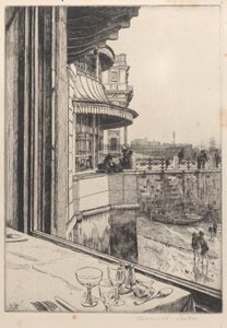 Trafalgar Tavern, Greenwich, 1878. de James Tissot