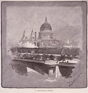 Ponte Blackfriars, Londres, 1796