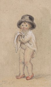 Um Rapazinho com Sapatos Vermelhos (Criança com Sapatos Vermelhos e um Chapéu de Cima) de James Ward