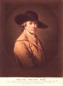 Joseph Wright de Derby por James Ward (1769-1859), 1807 (mezzotint)