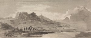 Paisagem de montanha de James Ward