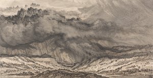 Snowdon, uma tempestade que se aproxima de James Ward