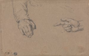 Estudos das mãos de James Ward