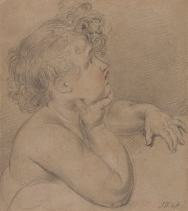 Estudo da Natureza, Um dos Filhos da Caridade para a Grande Imagem da Alegoria de Waterloo de James Ward